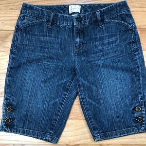 White House Black Market Denim Shorts